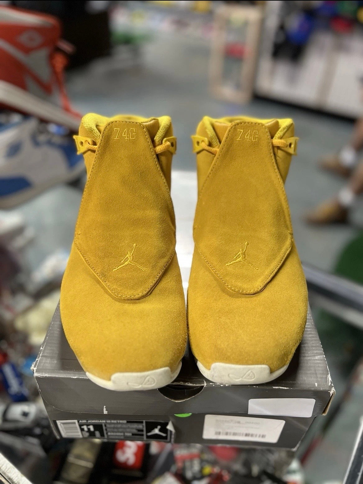 Jordan 18 Retro Yellow Ochre (RCC)