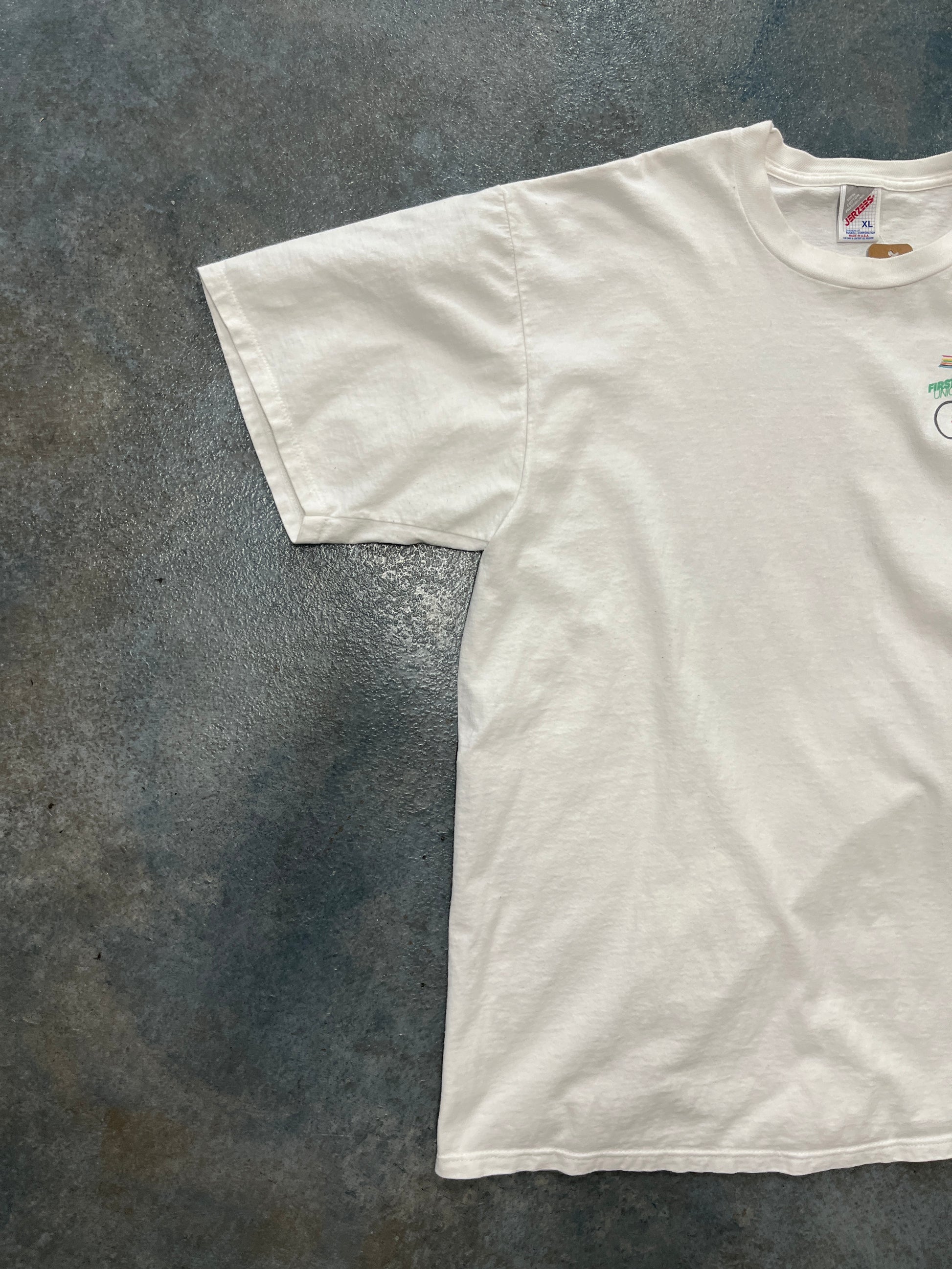 Vintage Tour DuPont 95 Americas Premier Cycling Event White T-Shirt OTF