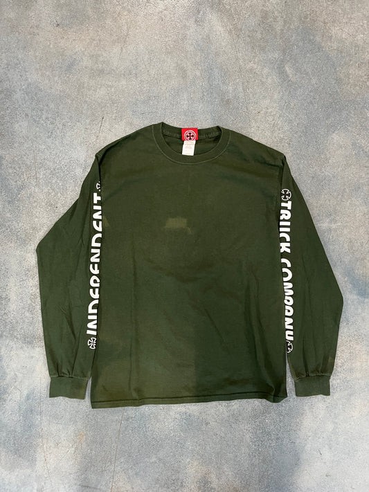 Built to Grind Green Longsleeve OTF
