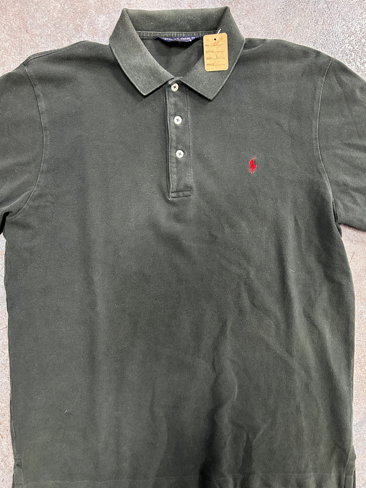 Polo Ralph Lauren Classic Fit Mesh Polo Green