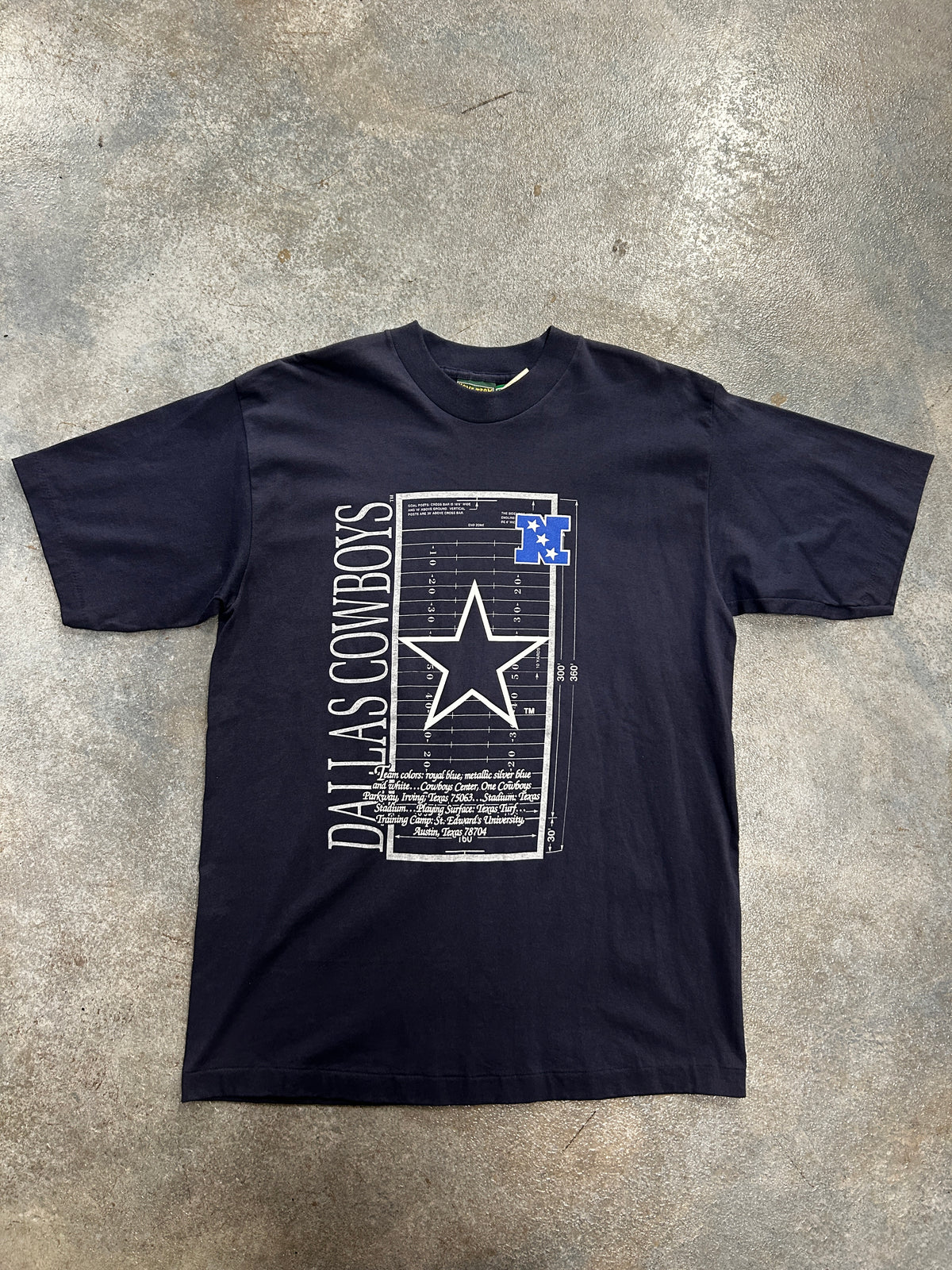 NEW Home Team Advantage Dallas Cowboys Navy Tee