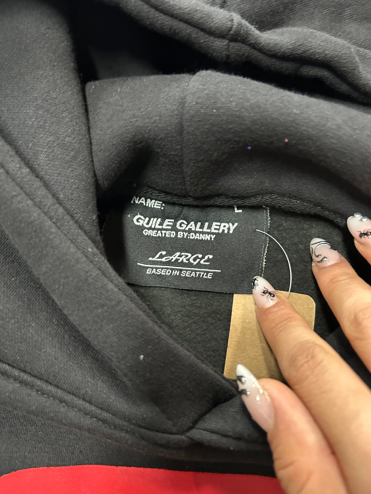 Guile Gallery Black Hoodie