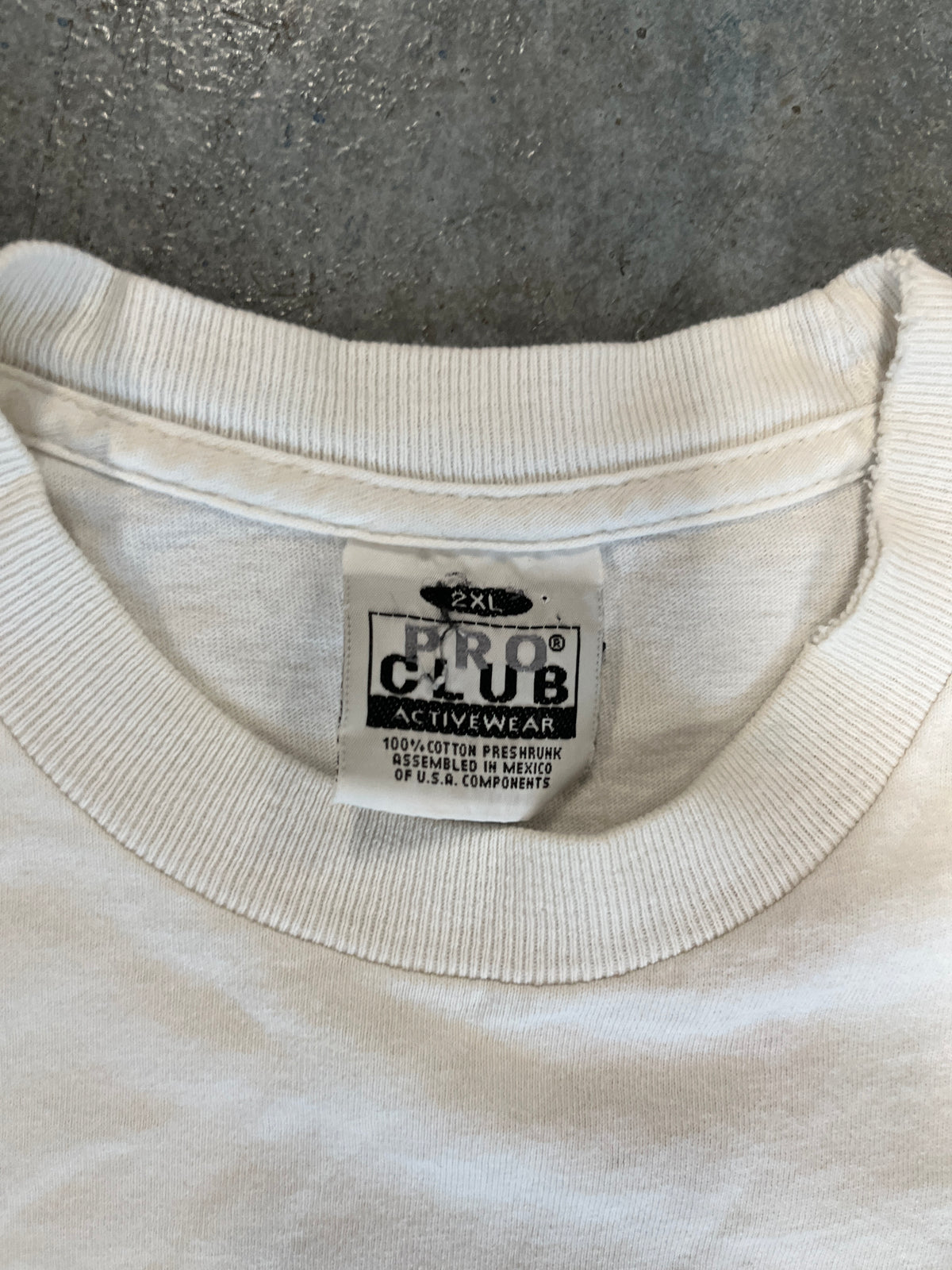 Tupac Memorial "Live By the Gun, Die By the gun" White Tee OTF
