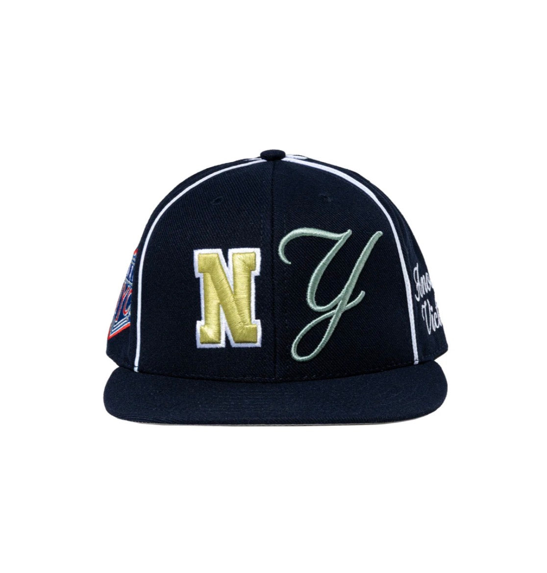 Awake NY Headcrack Champs Fitted Navy Hat (IC)