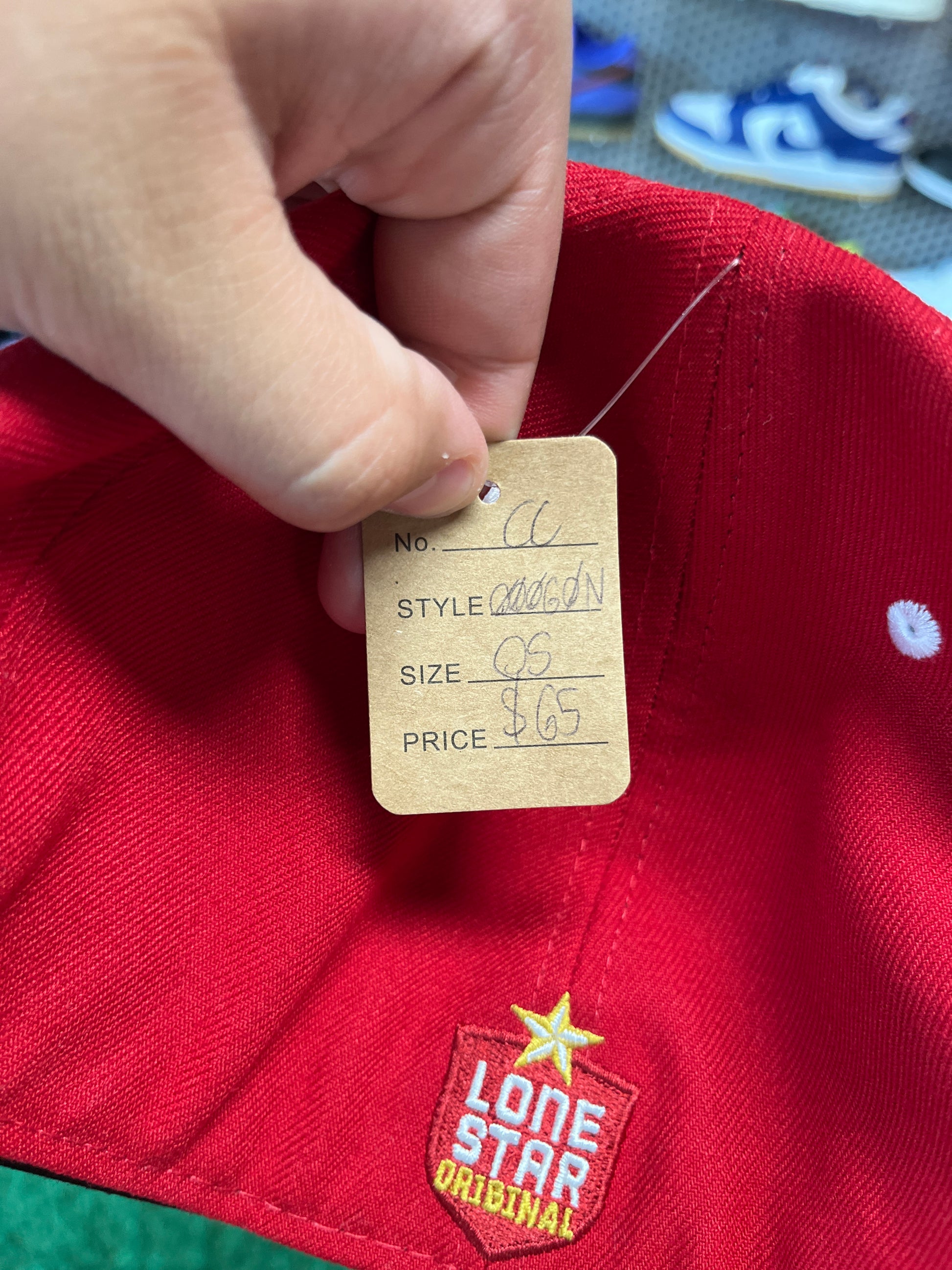 Lone Star original AuVictoria RosebudsAu hat OTF