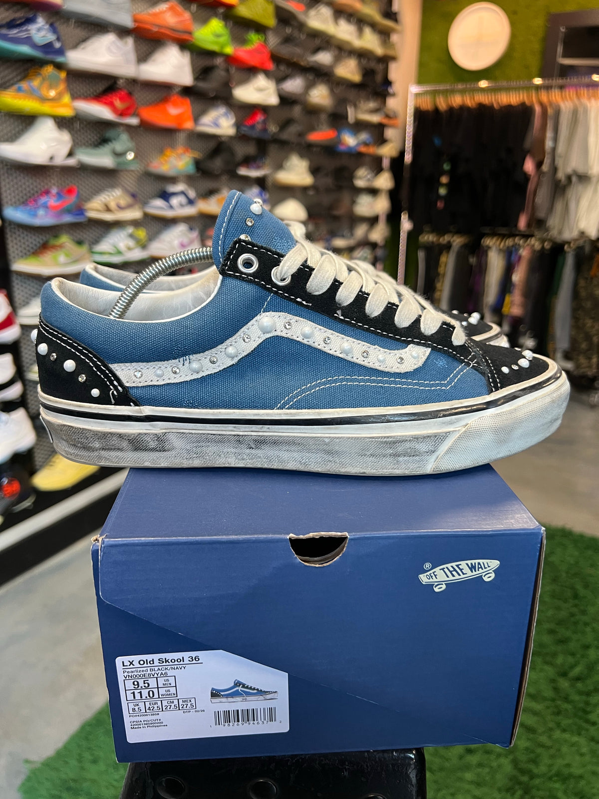 Vans LX Old Skool 36 Pearlized Pack Black Navy