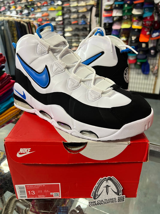 Nike Air Max Uptempo 95 White Photo Blue Black