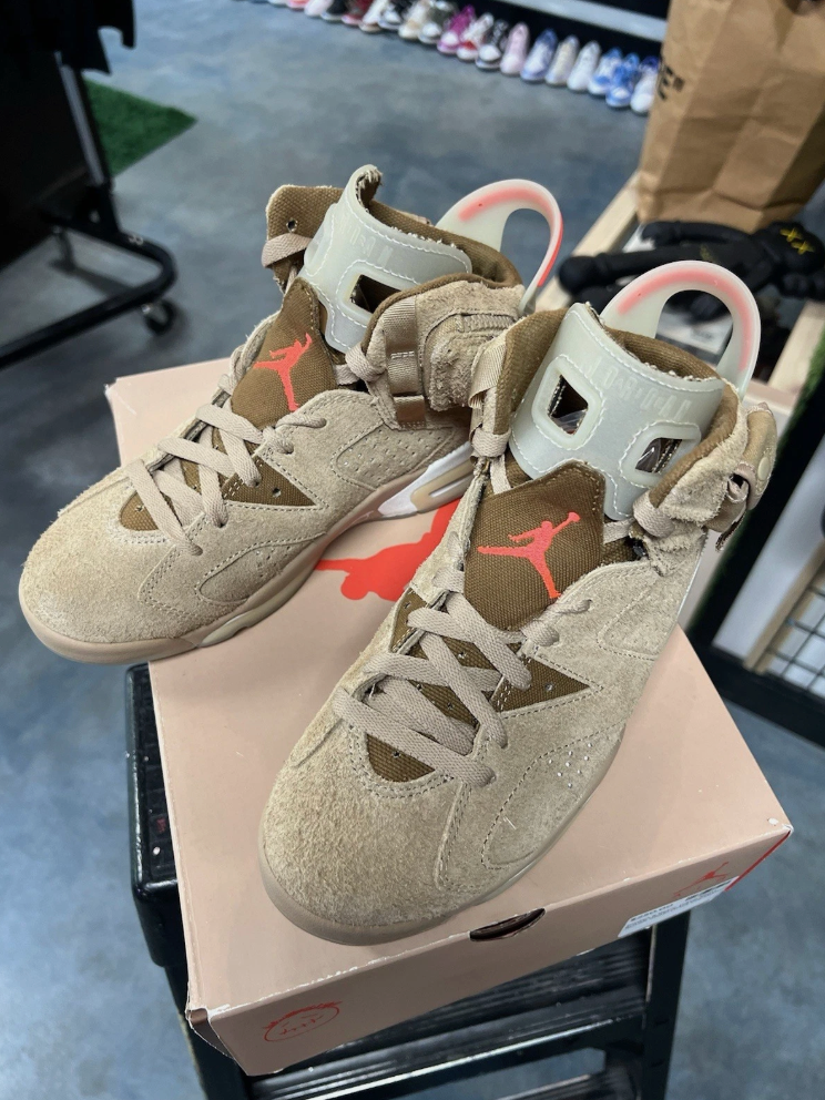 Jordan 6 Retro Travis Scott British Khaki