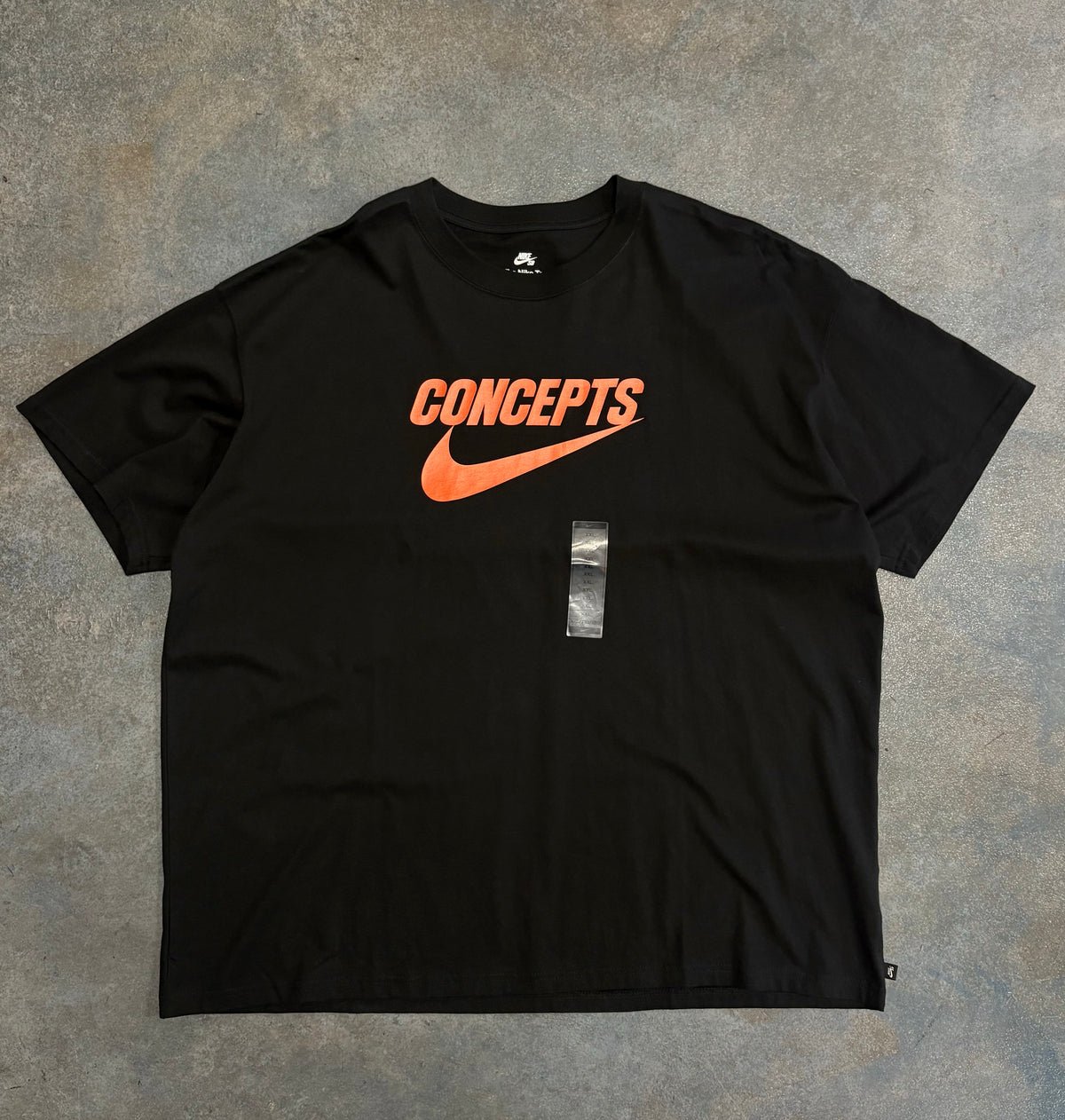 Nike SB x Concepts T-Shirt Black Orange