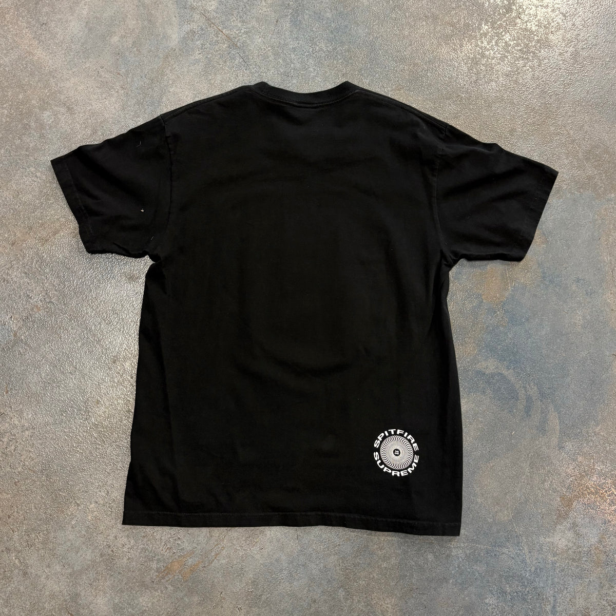 Supreme x Spitfire Classic Swirl Black Tee