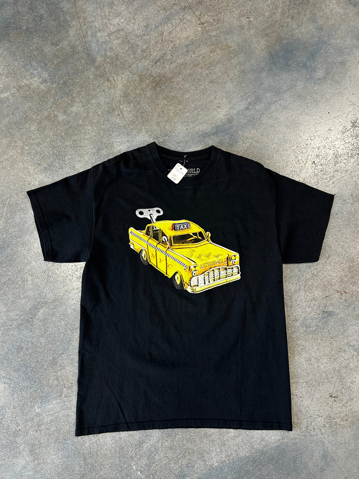 Travis Astroworld Taxi Black Tee