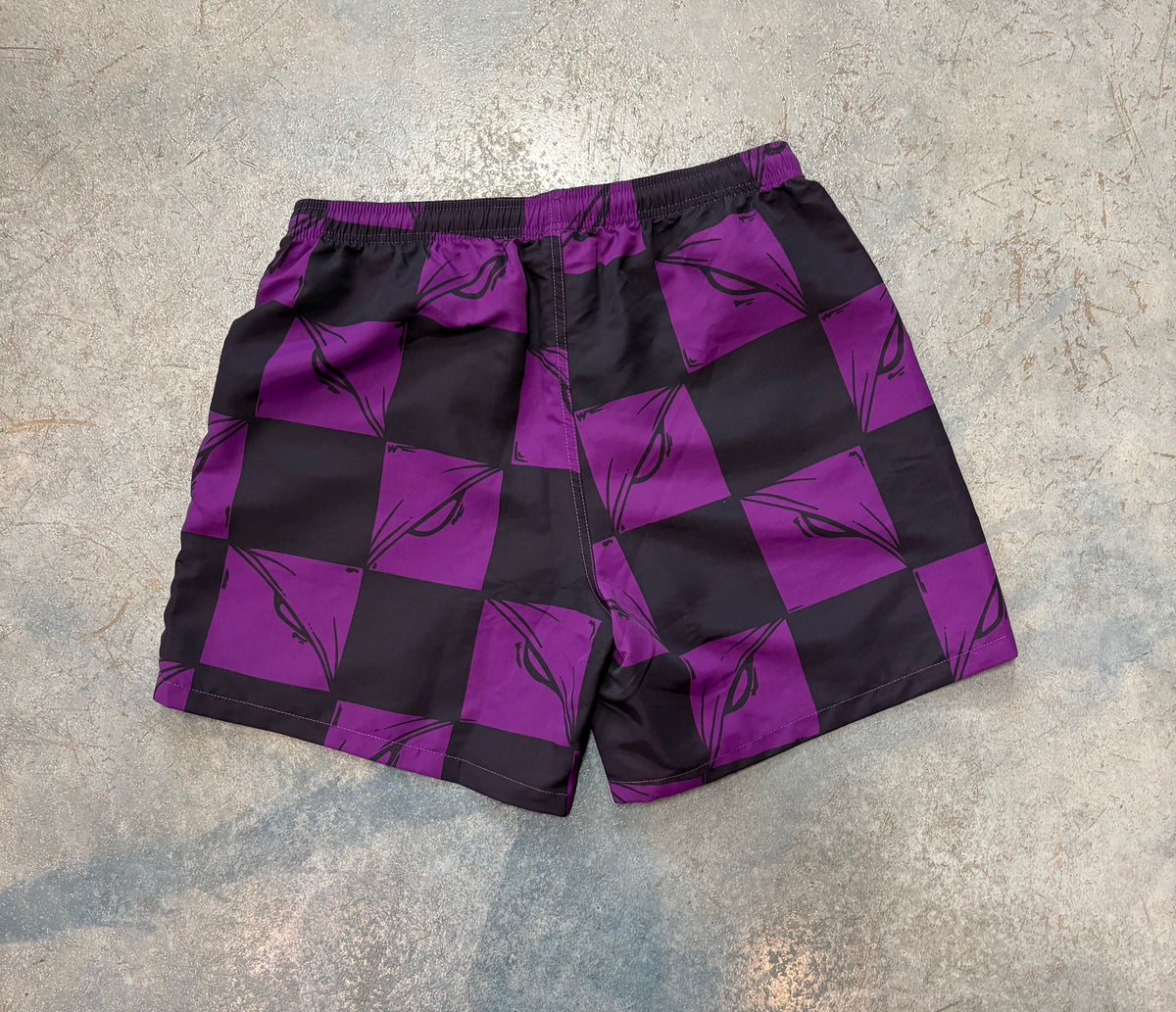 Matty Boy 99 Eyes Purple Shorts