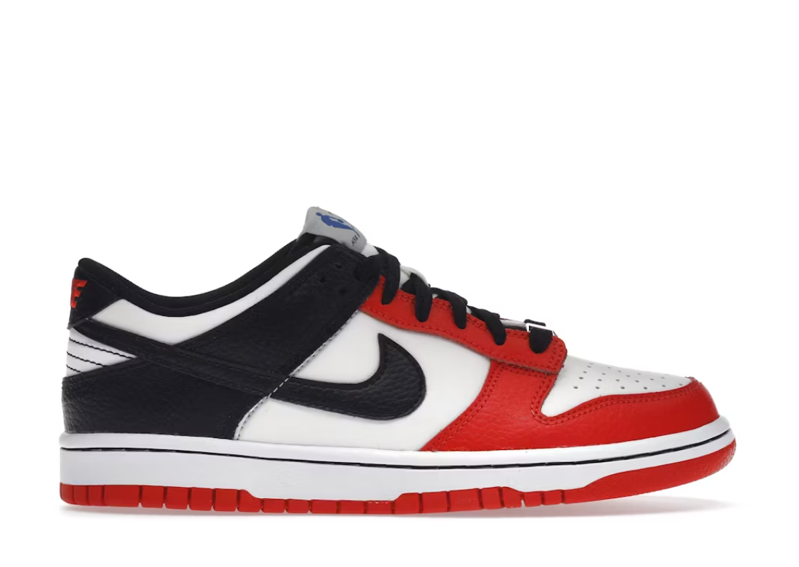 Nike Dunk Low EMB NBA 75th Anniversary Chicago