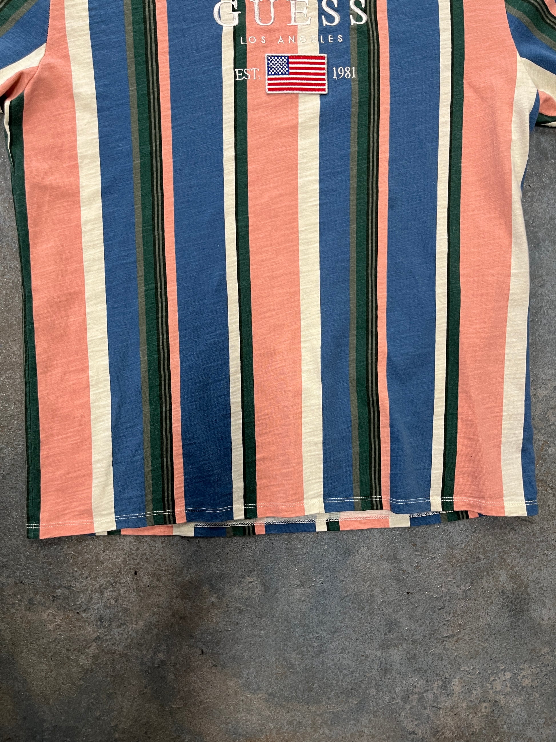 VTG 90's GUESS Jean Shirt Multi Color Light OTF