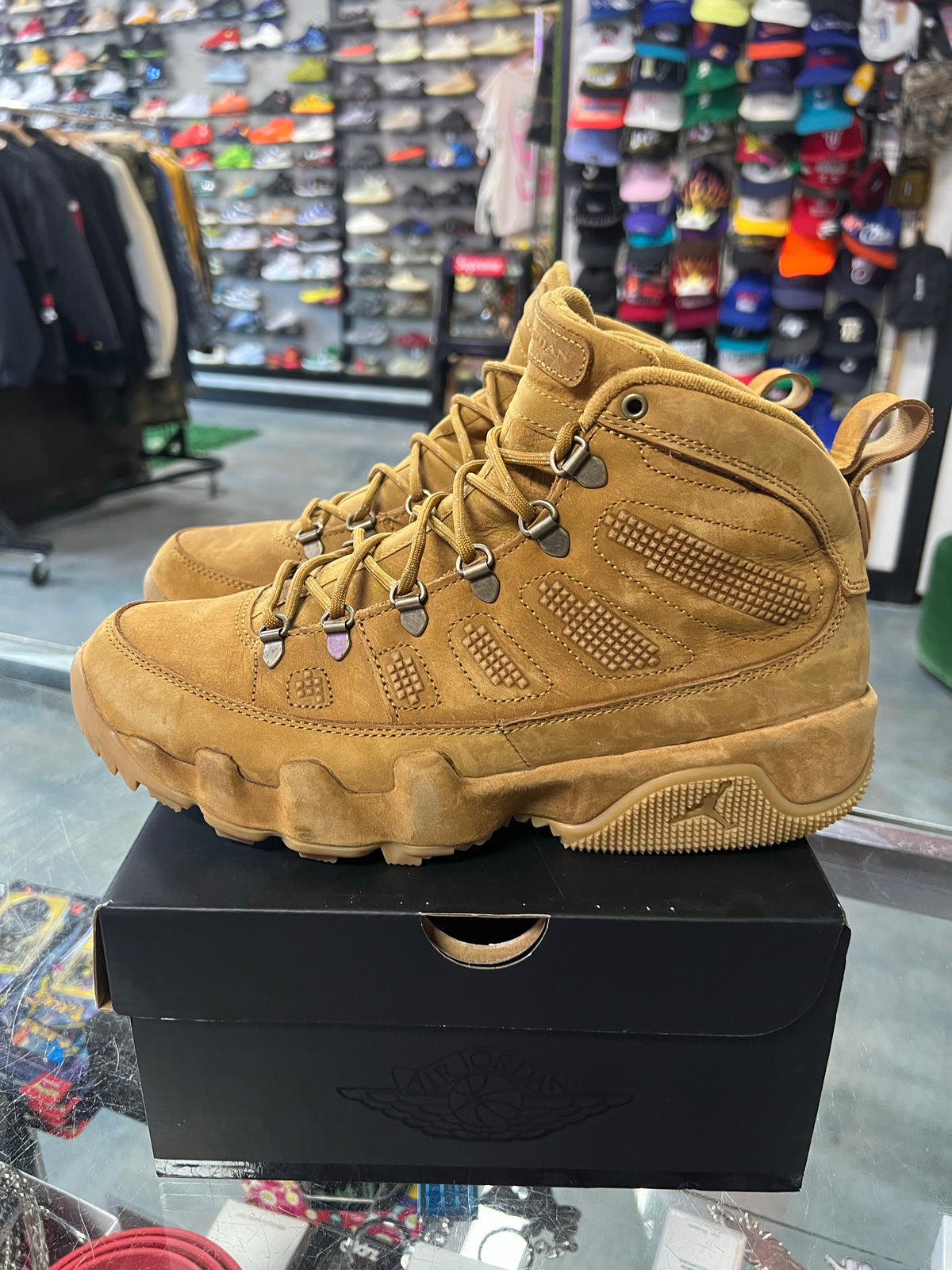 Jordan 9 Retro Boot Wheat