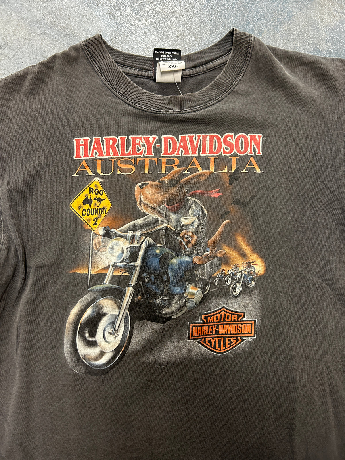 Harley Davidson Australia Gray Tee OTF
