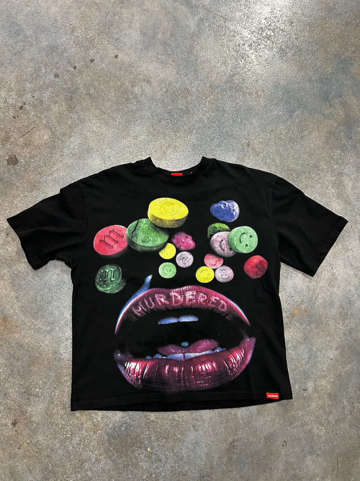 Murdered Color TABS Black Tee