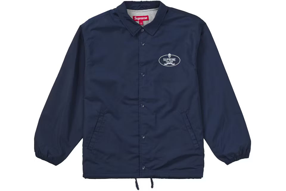 Supreme Crest Coaches Jacket Navy