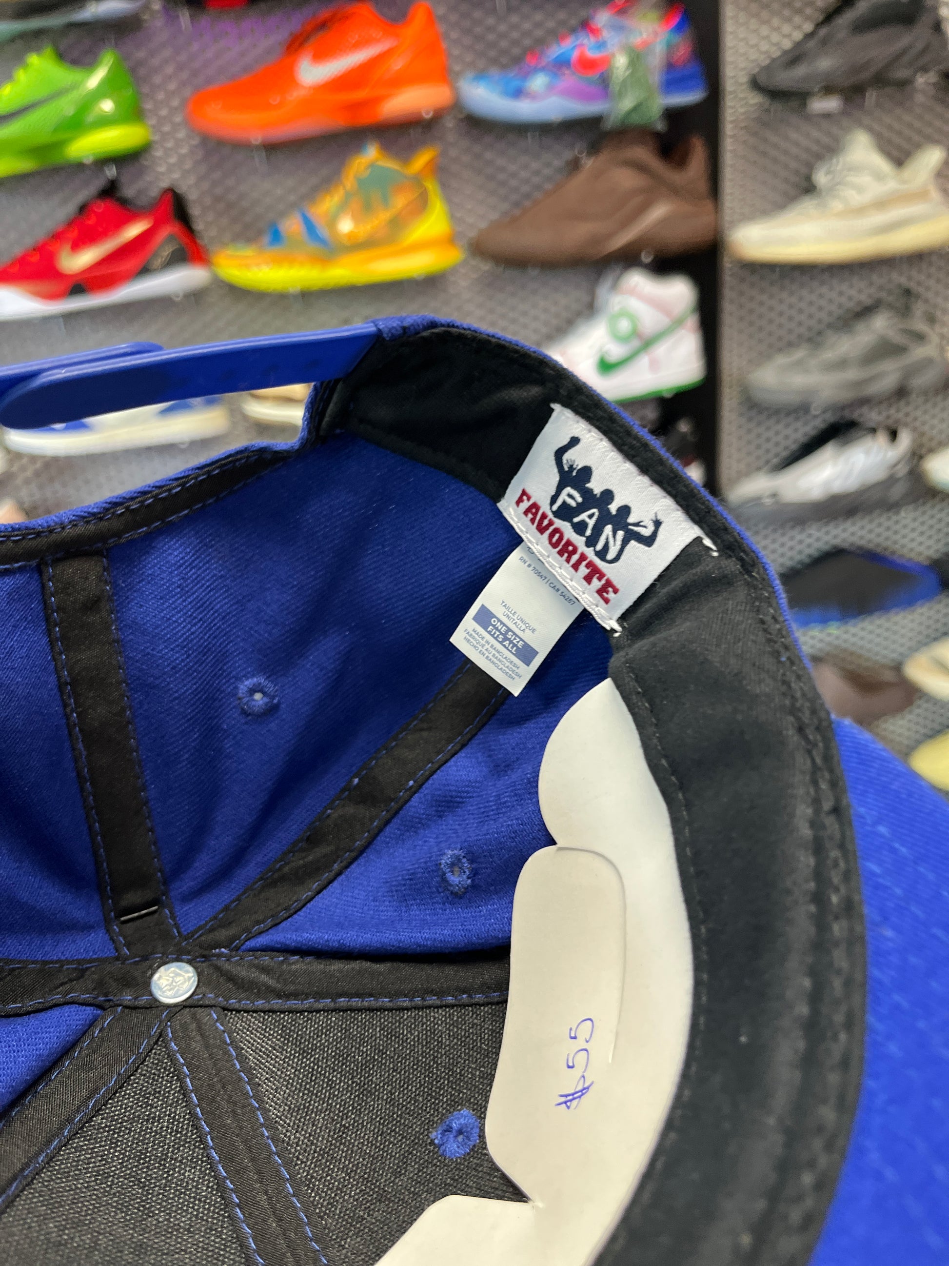 Taxas Rangers Blue Hat Fitted OTF