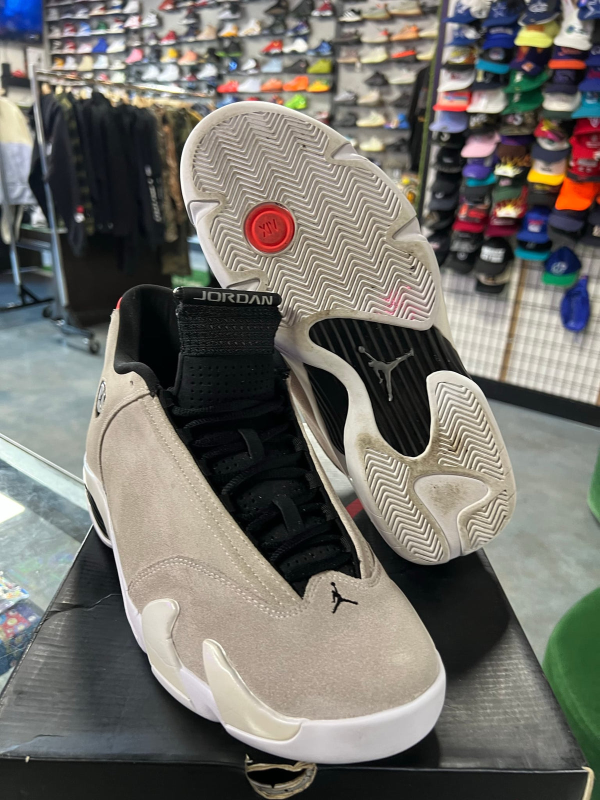 Jordan 14 Retro Desert Sand