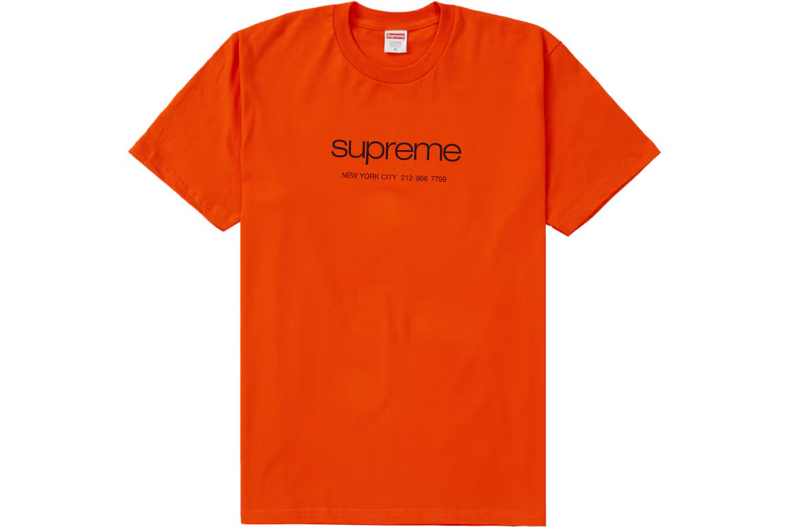 Supreme Shop Tee Orange