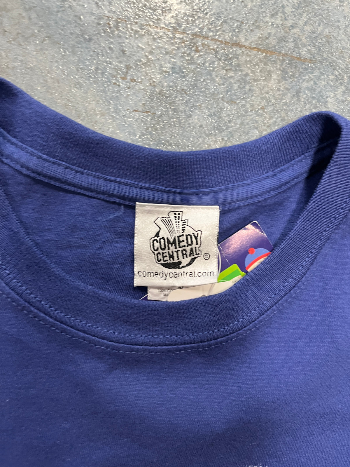 Vintage South Park "Wanna Play Rough" Blue Tee