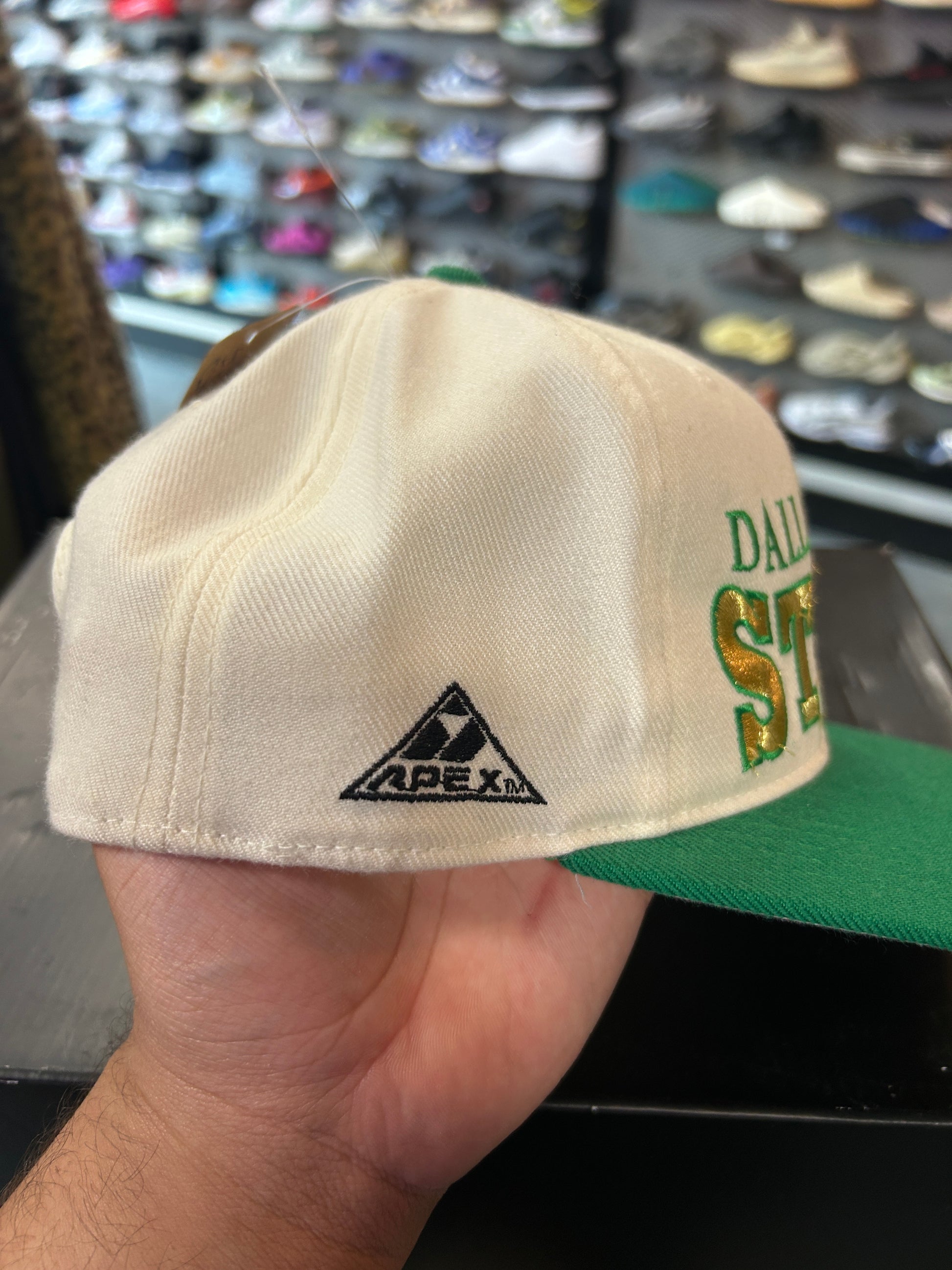 Vintage NHL Dallas Stars Snapback Hat 80s 90s Apex RARE! OTF (RC)