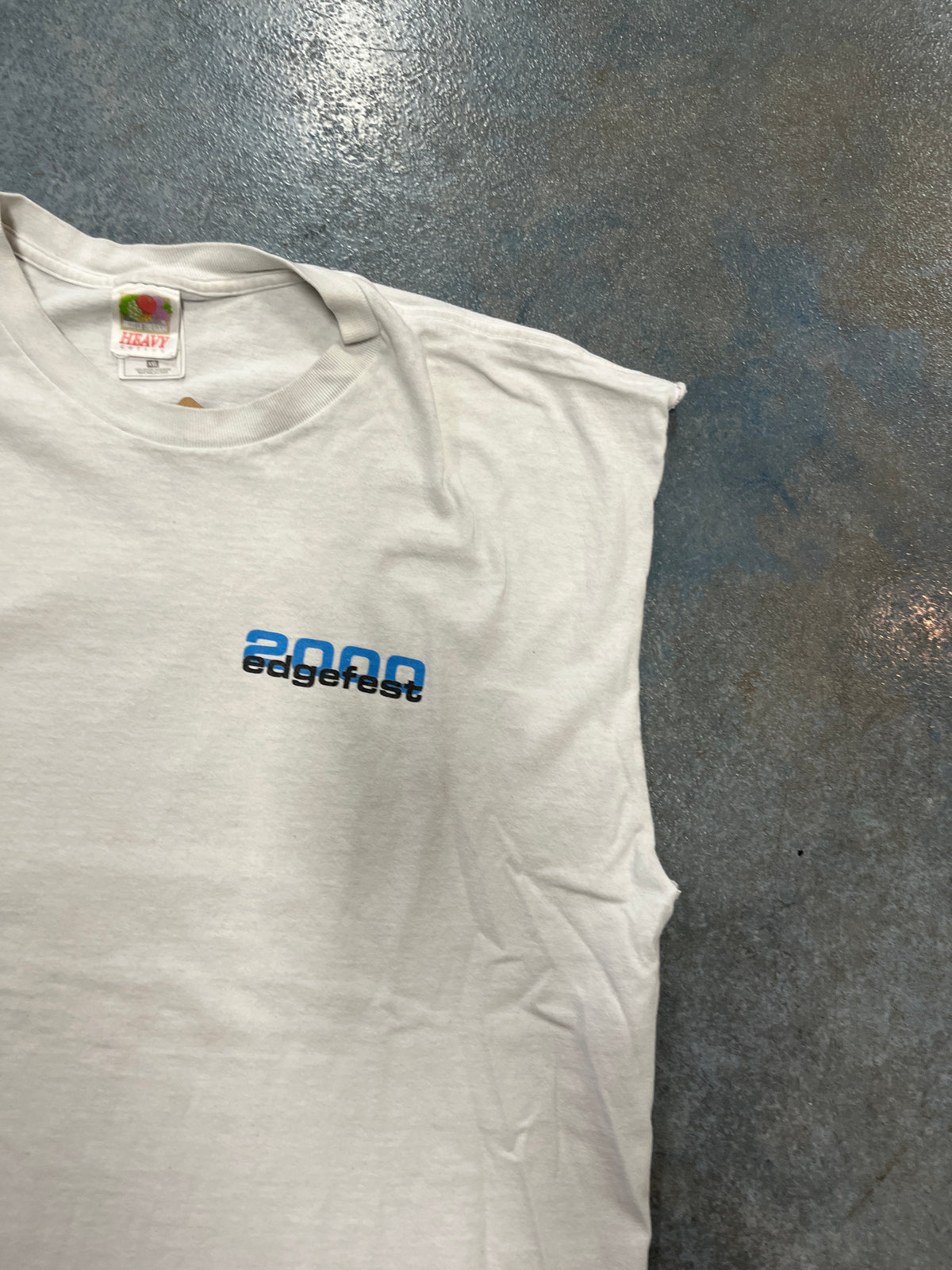 "2000 Edge Fest" White Tee B38