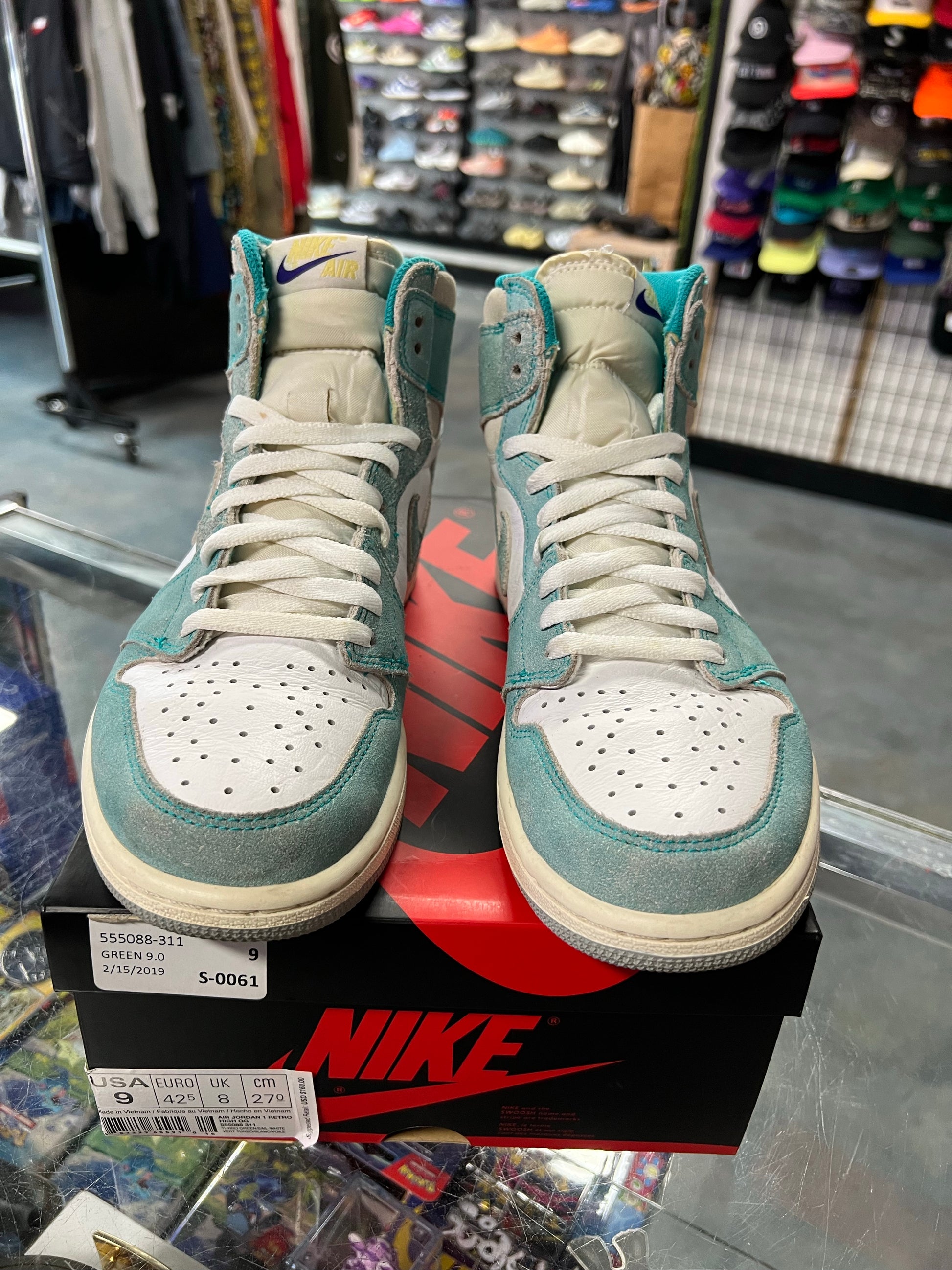Jordan 1 Retro High Turbo Green