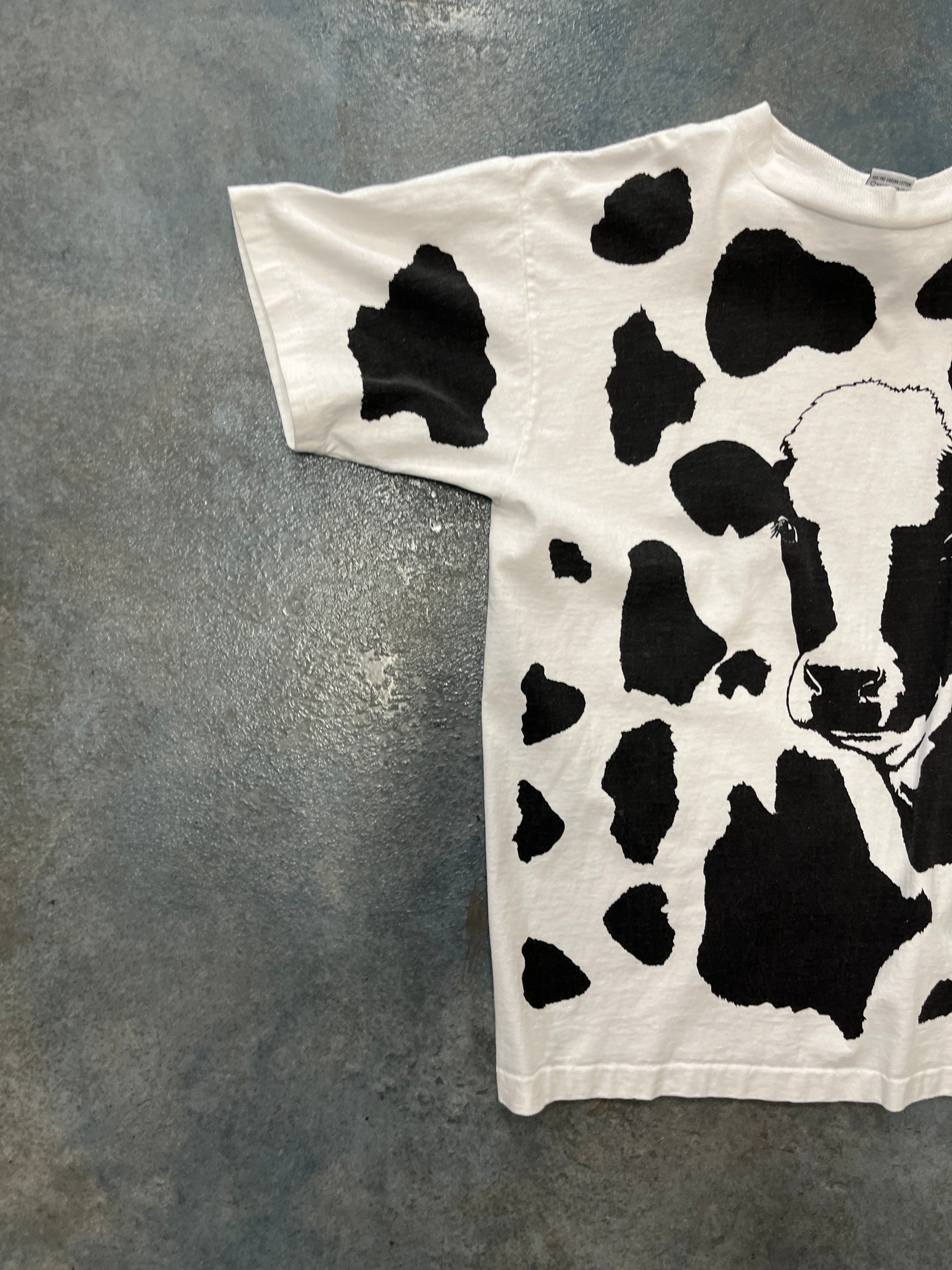 Vintage 90s Braum's Cow T-Shirt OTF