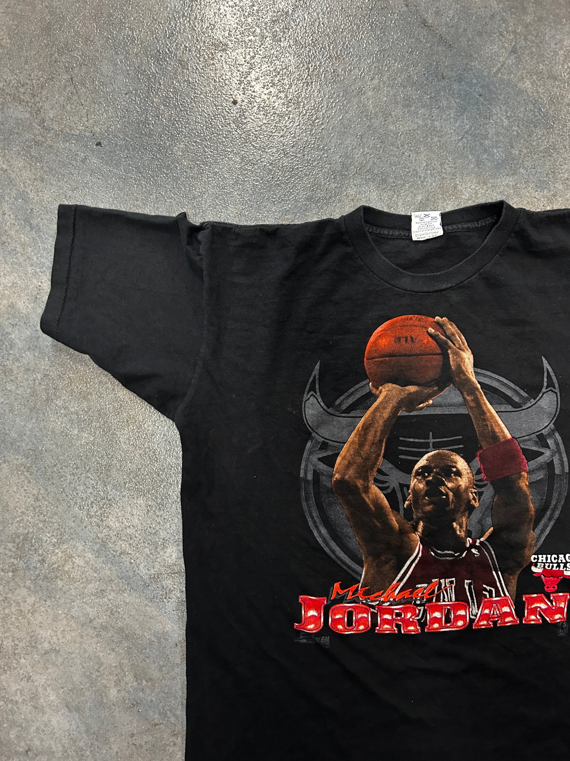 VTG 90s Michael Jordan Chicago Bulls Salem Tag OTF