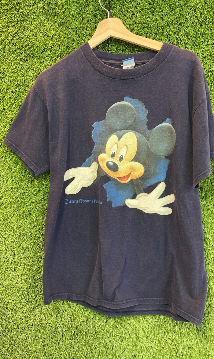 Vintage Mickey Mouse Through The Wall Tee